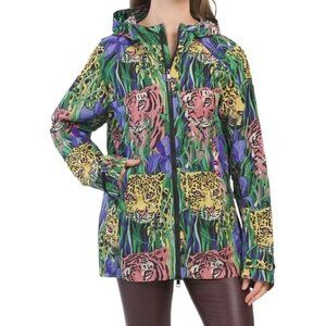 Rare GUCCI Windbreaker Bengal Tiger Windbreaker Jacket Women Size M EU 38 | US 8